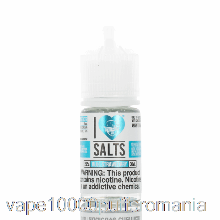 Vape Romania Blue Capsuni - I Love Sarurile - 30ml 50mg